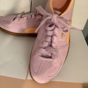 PUMA Womens (9) Palermo Lace Up Sneakers Shoes Casual - Purple